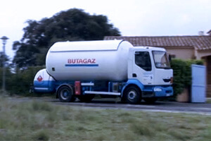 Camion citerne Butagaz