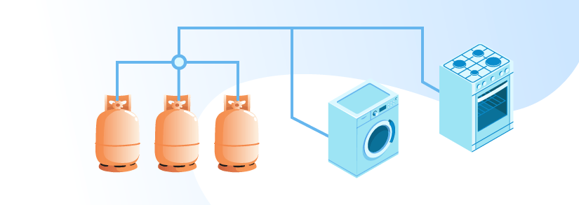 coupleur inverseur bouteille de gaz