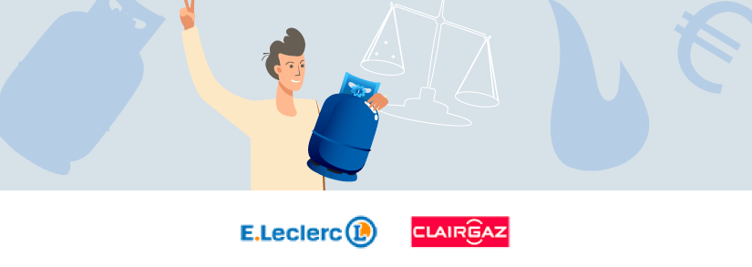 bouteille de gaz leclerc