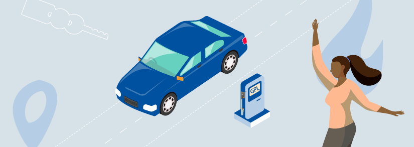 Remplir sa bouteille de propane, butane, avec du GPL a la station ! C'est  facile, pratique, pas cher 